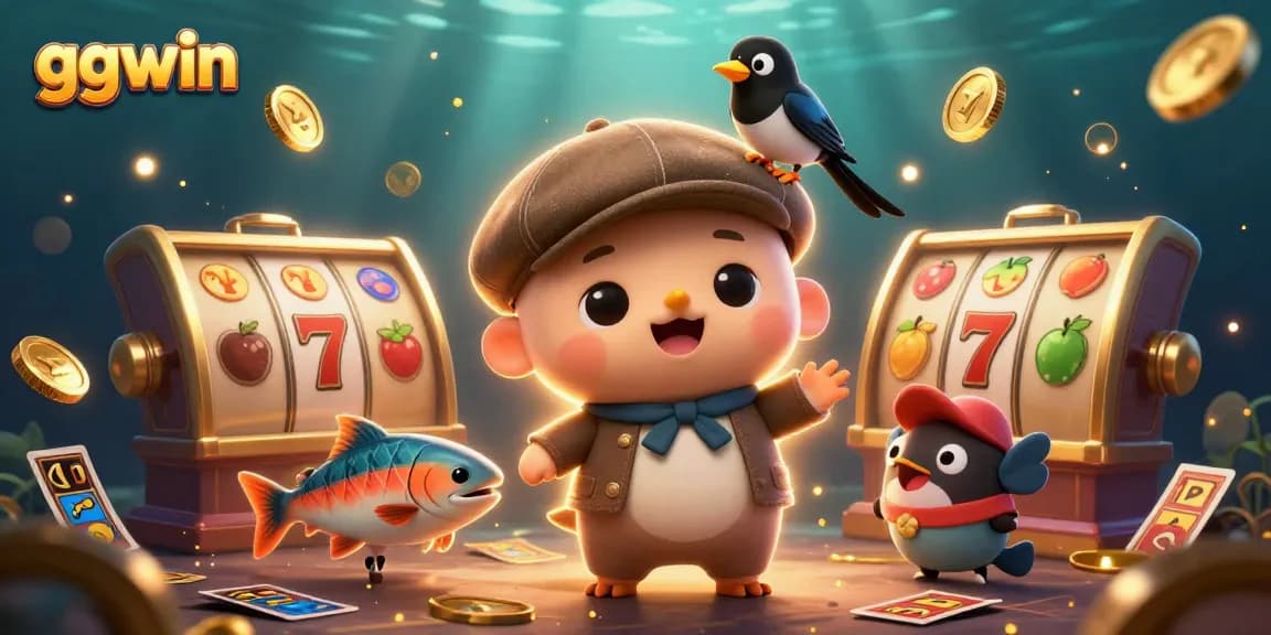 Spin the reels at ggwin with Nessie and friends for a vibrant casino adventure.