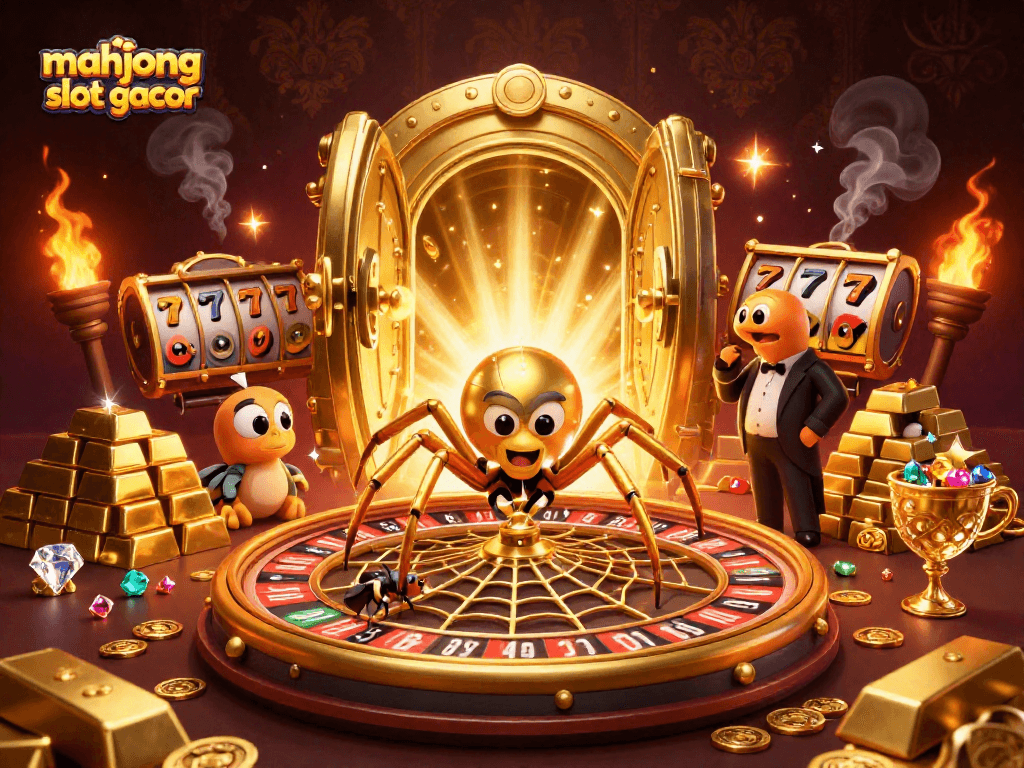 Spin the thrilling mahjong slot gacor web surrounded by treasure as you place bets nervously.