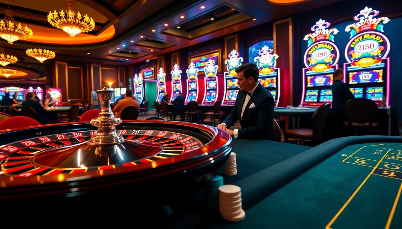 Experience the excitement at UK88 Casino with thrilling games and vibrant ambiance.