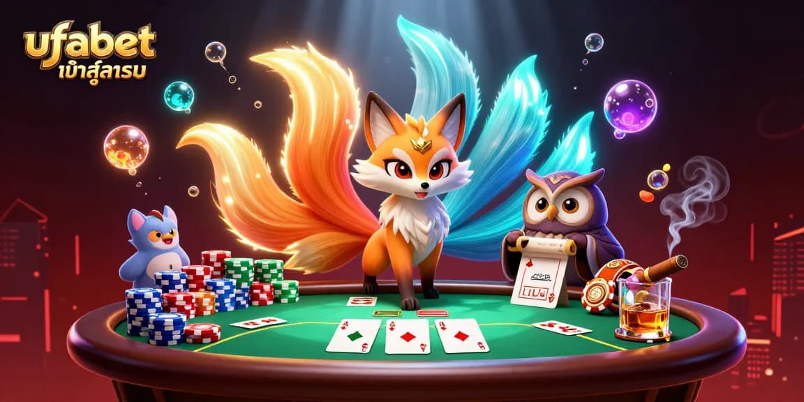 Bet and win at ufabet เข้าสู่ระบบ with dazzling poker tables and playful gaming spirits.