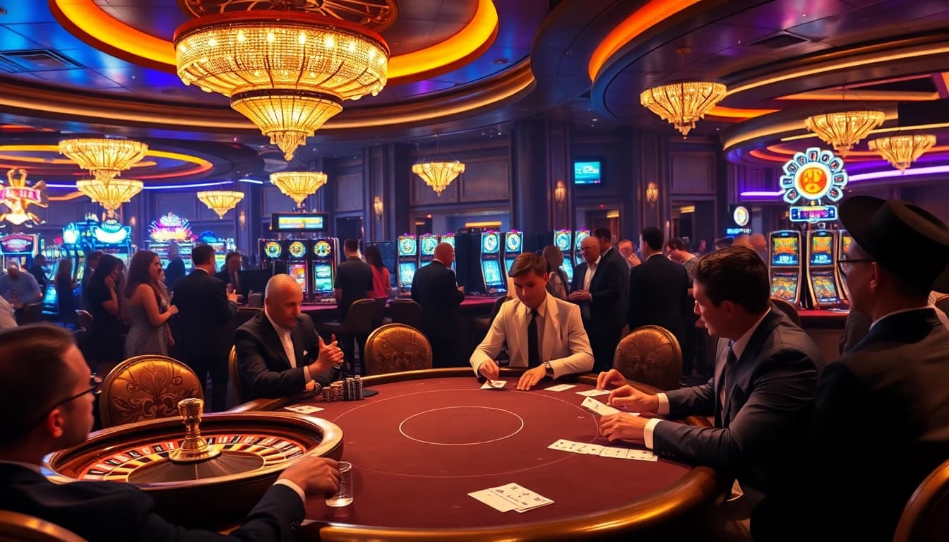SODO Casino games featuring a thrilling poker table and roulette wheel ambiance.