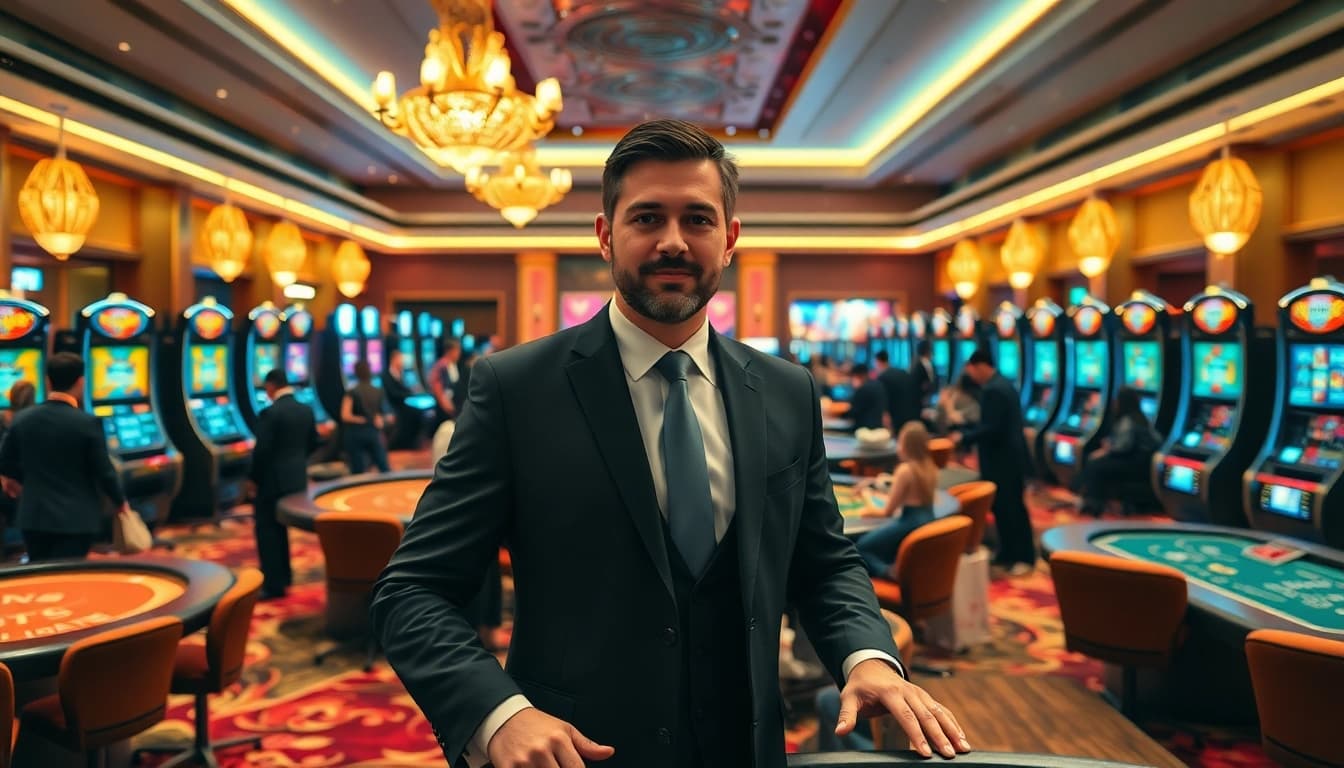 Judi di Katsu5 Resmi dengan dealer profesional dan suasana kasino yang meriah.