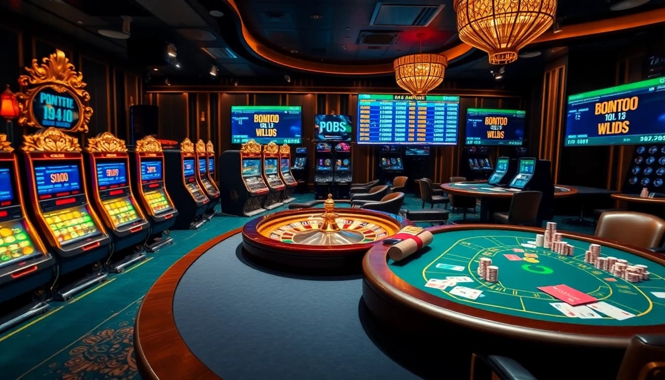 Betting excitement at a luxury online casino interface with nhacaiuytinvn.us.com details.