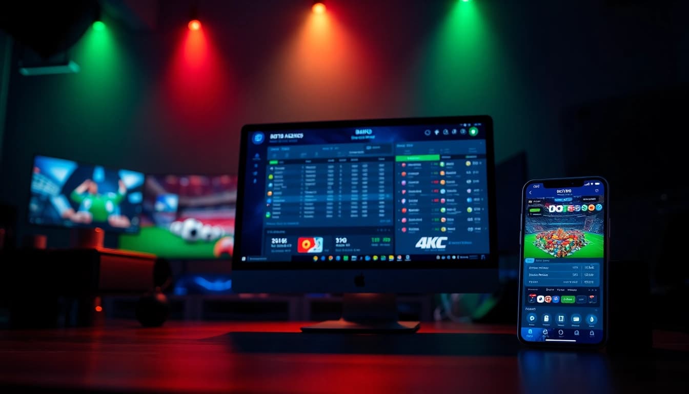 Dynamic online betting experience at BOT88 AGENCY showcasing modern gaming interfaces.