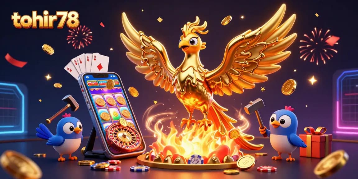 Mainkan slot gacor dengan tohir78, simbol kemenangan berlimpah dan jackpot mengesankan.