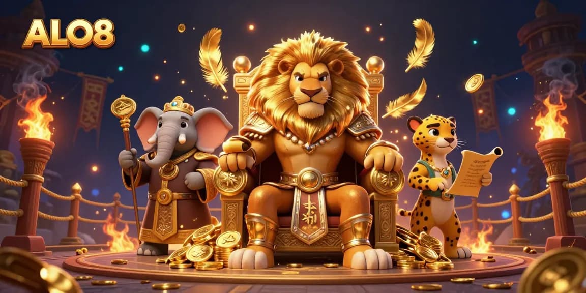 Engage with ALO8's thrilling atmosphere while witnessing a royal gaming experience.