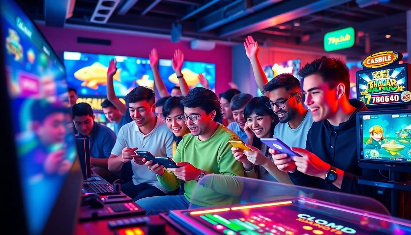 Join the thrill at 789club with vibrant gaming experiences and diverse players enjoying top online games.