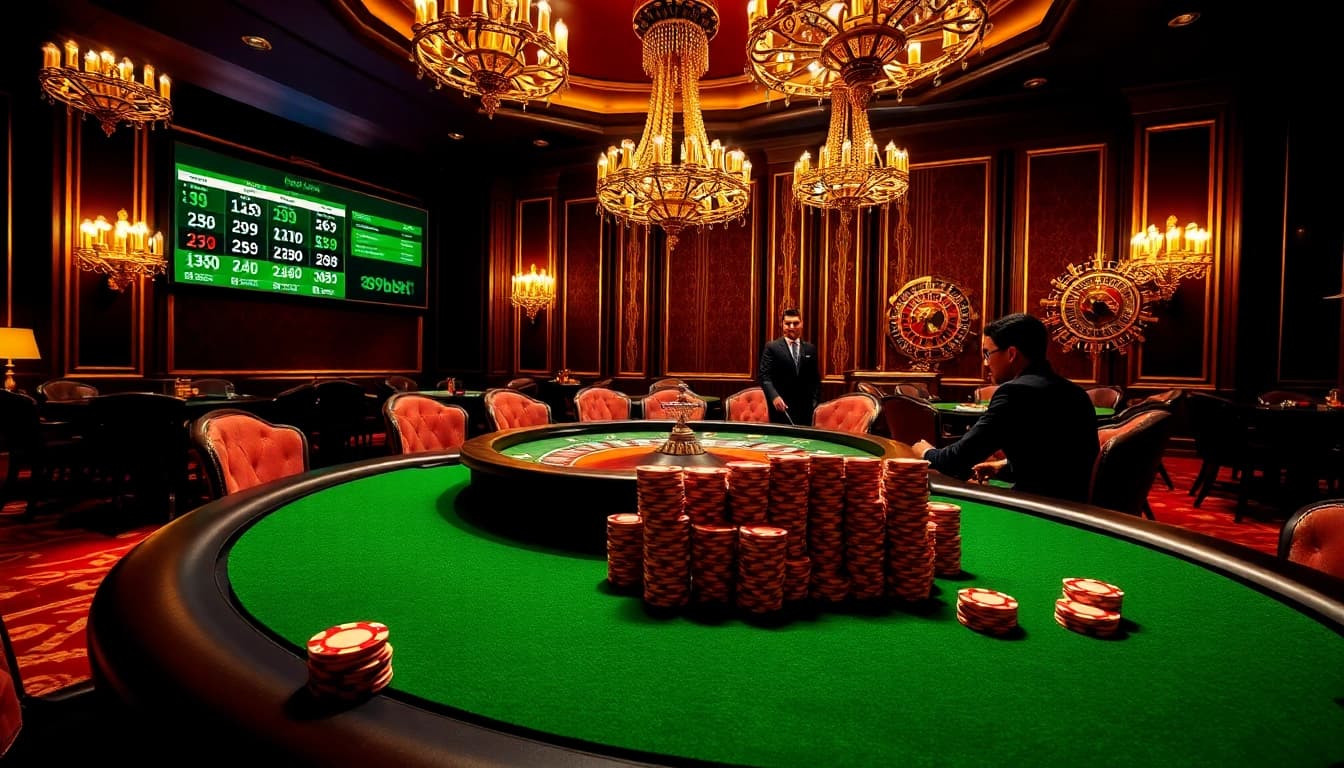 Experience the thrill of poker at 89bet with vibrant chips and high-stakes play.