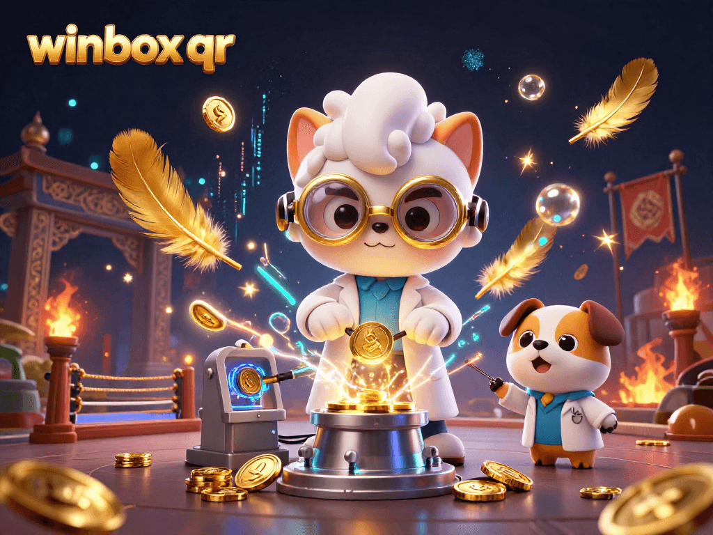 Experience exciting gaming with winbox qr amidst vibrant casino elements and dynamic action.