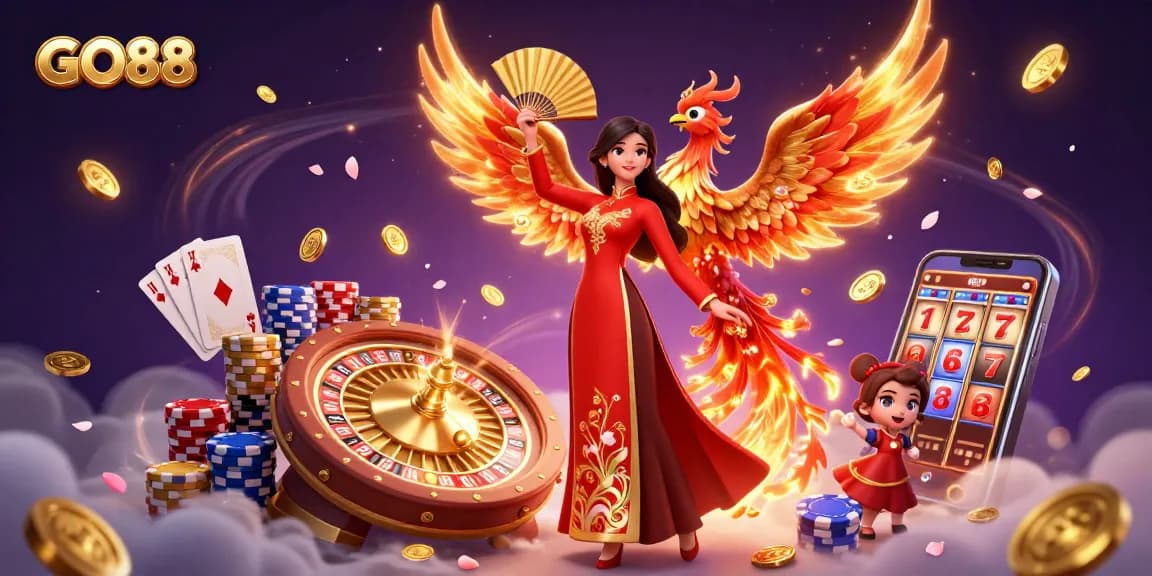 Experience excitement at GO88 with thrilling games in a vibrant casino atmosphere