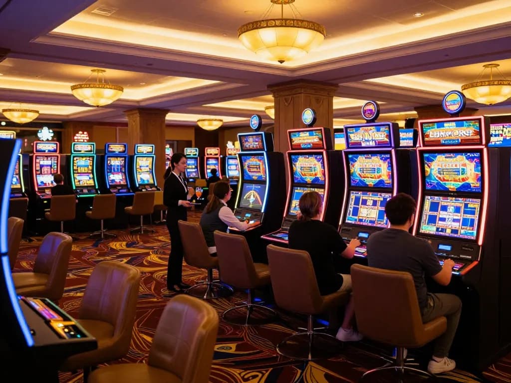 Engaging players in vibrant slot machines while following Hướng dẫn nạp - rút tiền KO66 at the casino