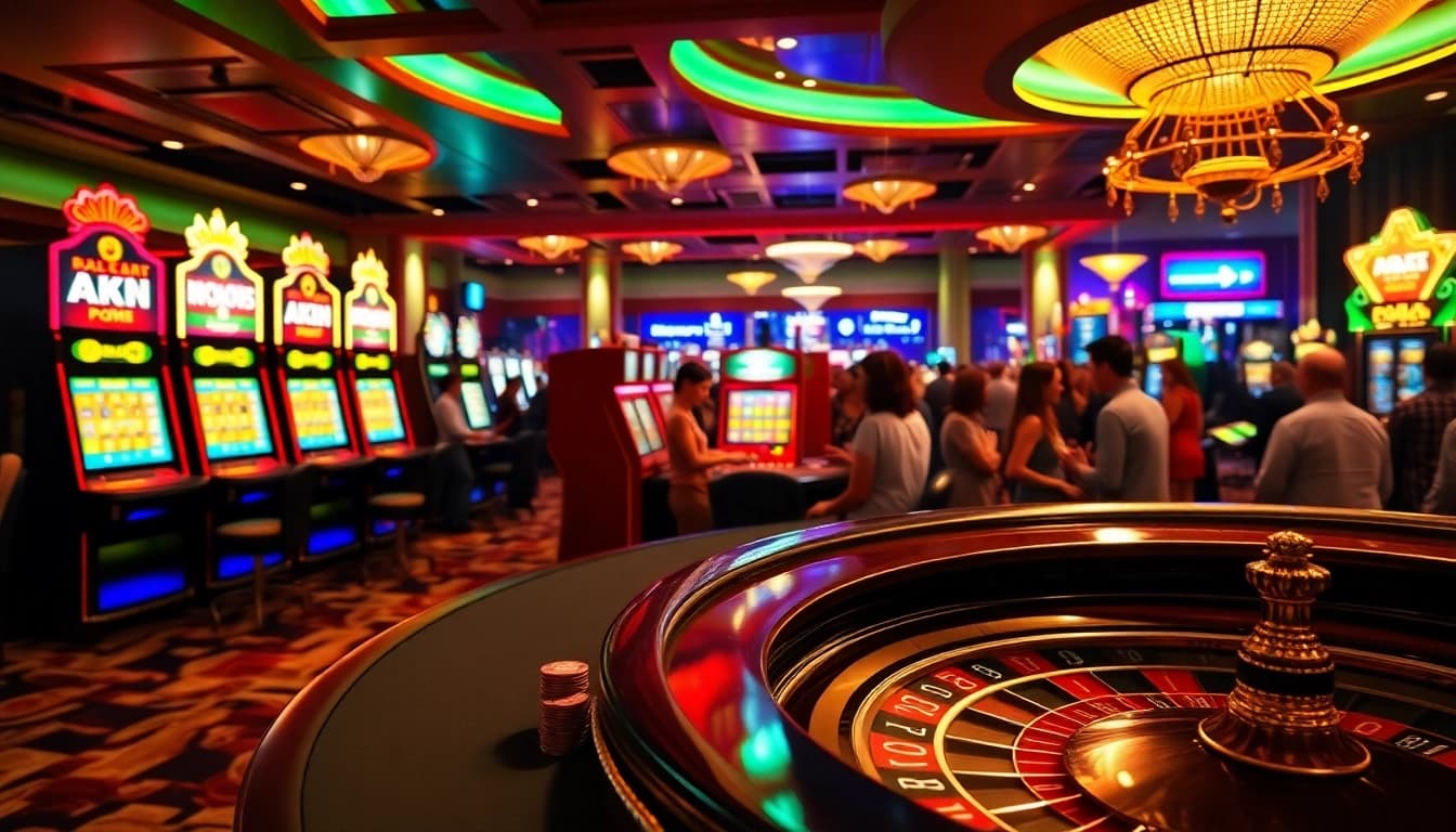 Experience the thrill of winning at GK88 with vibrant games and lively casino ambiance.