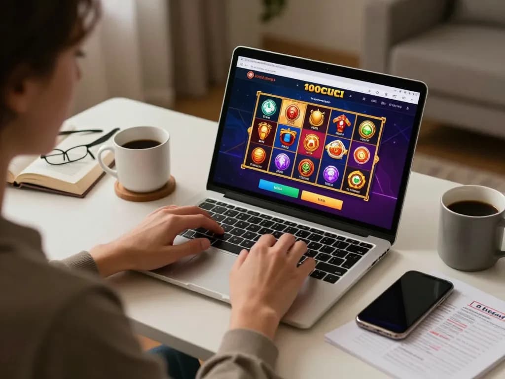 Engage in exciting gameplay by registering 100cuci from your comfortable home gaming setup.