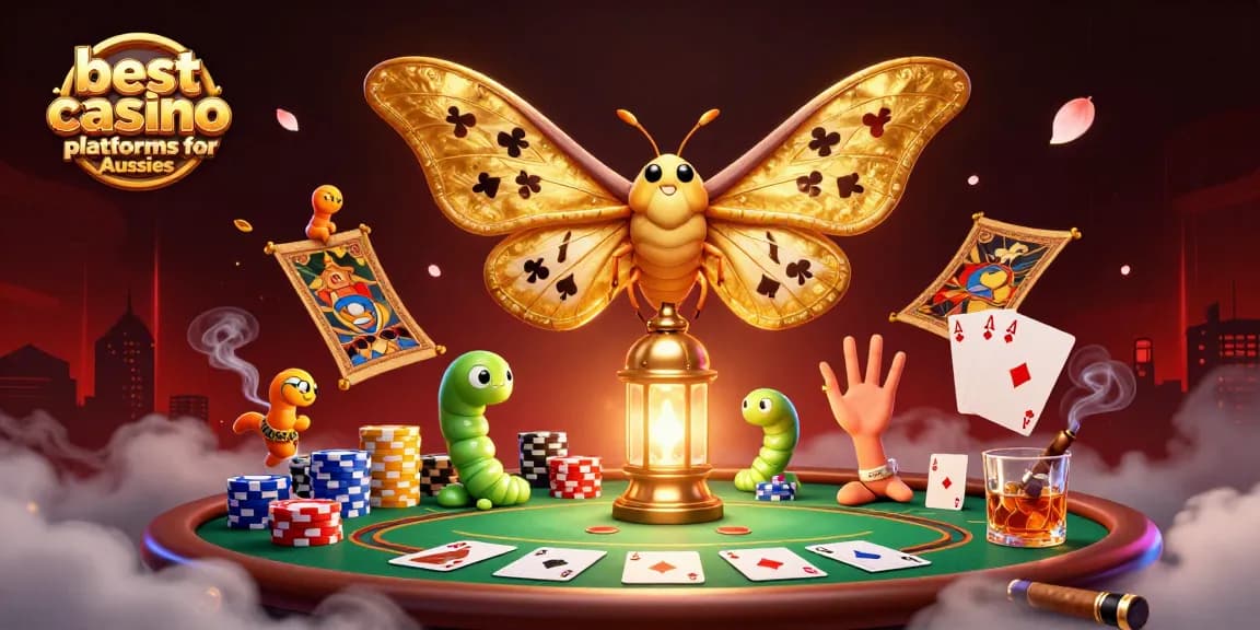 The best casino platforms for Aussies illuminate the gaming scene with vibrant motifs and rich details.