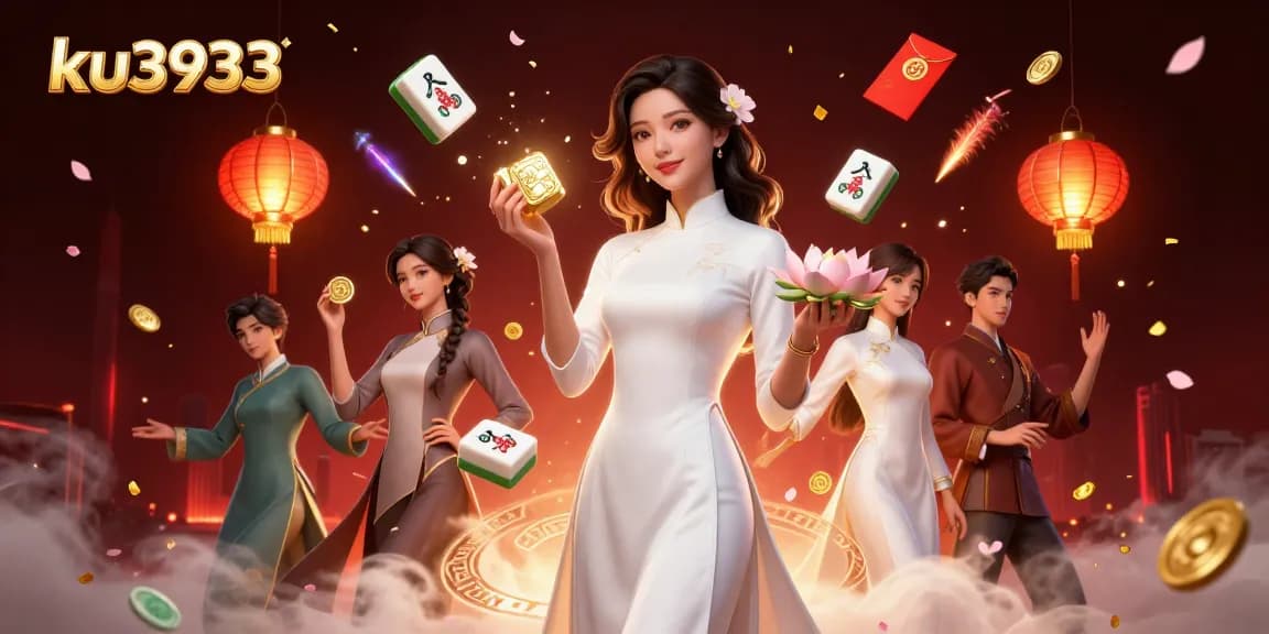Engage with ku3933 by experiencing vibrant Asian casino elements amid joyous celebrations.