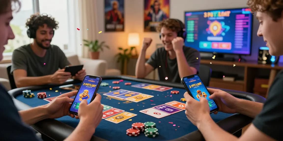 Exciting 3 Patti Loot gaming scene showcasing user engagement and vibrant gameplay atmosphere