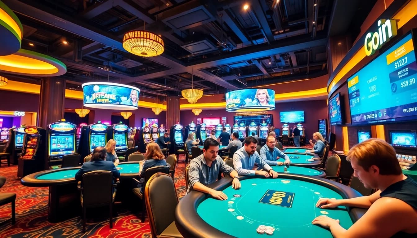 Experience the excitement of go88 with vibrant casino gameplay and dynamic environments.