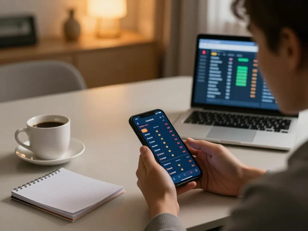 Place bets on GG88 through a detailed online sports betting interface set in a stylish home.