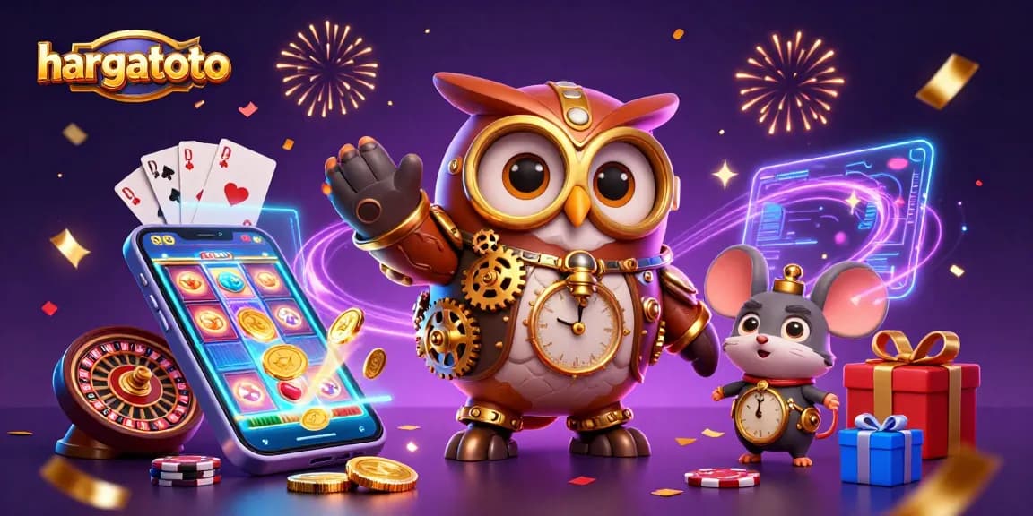 Spin the reels at hargatoto with vibrant slot games and captivating casino elements.