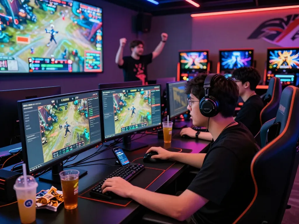 GG88 esports betting scene with players engaged in dynamic betting experience and vibrant gaming atmosphere.