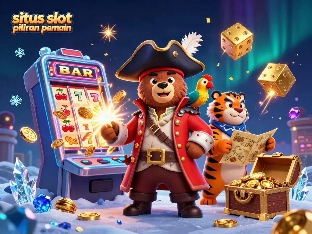 Menangkan jackpot di situs slot pilihan pemain dengan mesin slot penuh koin emas dan simbol keberuntungan.
