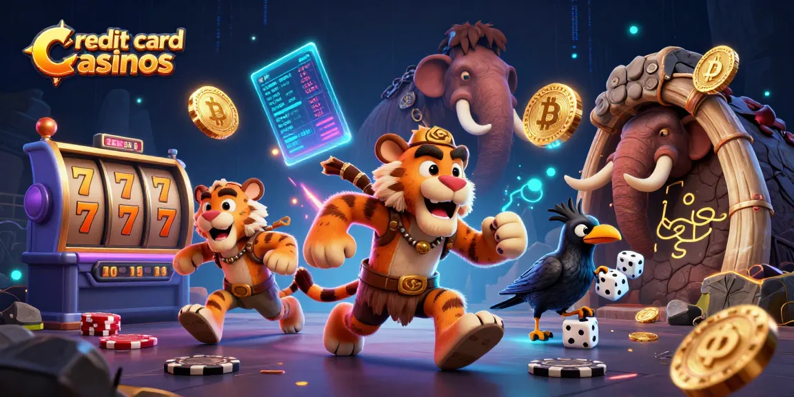 Experience thrilling excitement at credit card casinos featuring a fun avatar trio!