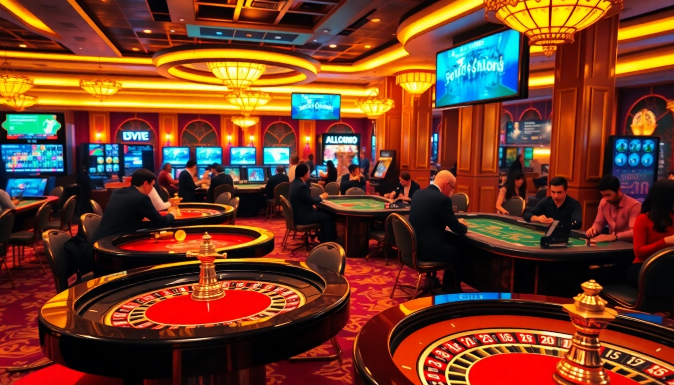 Experience the excitement of raja luck at a vibrant casino filled with thrilling games and winning opportunities.