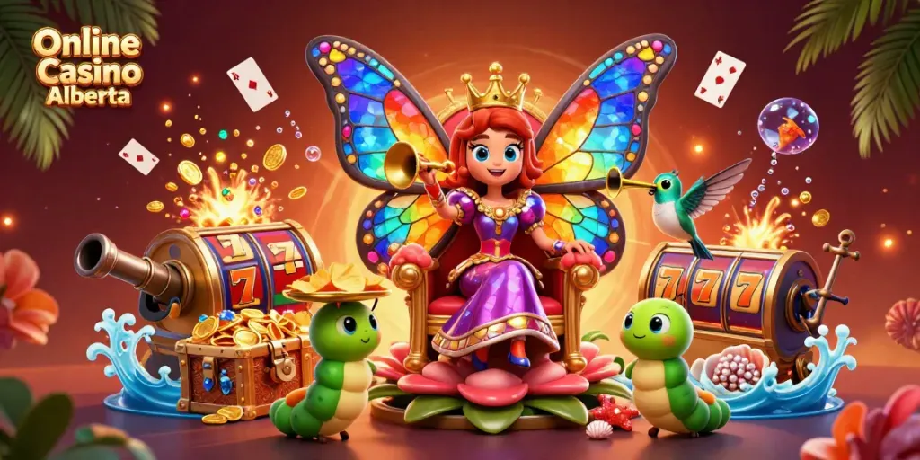 Experience the vibrant world of Online Casino Alberta with dazzling games and vivid characters.