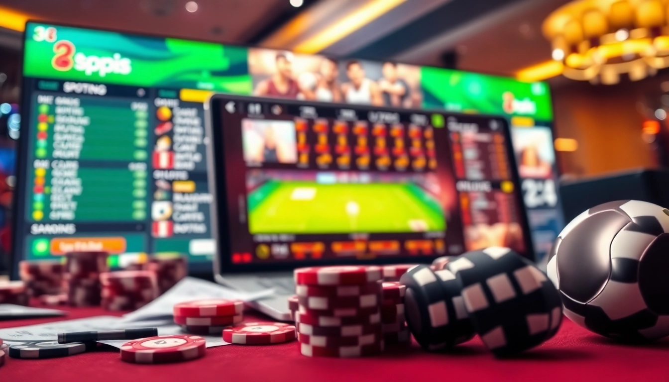 Sports betting action at thể thao xn88 with vibrant odds and live updates.