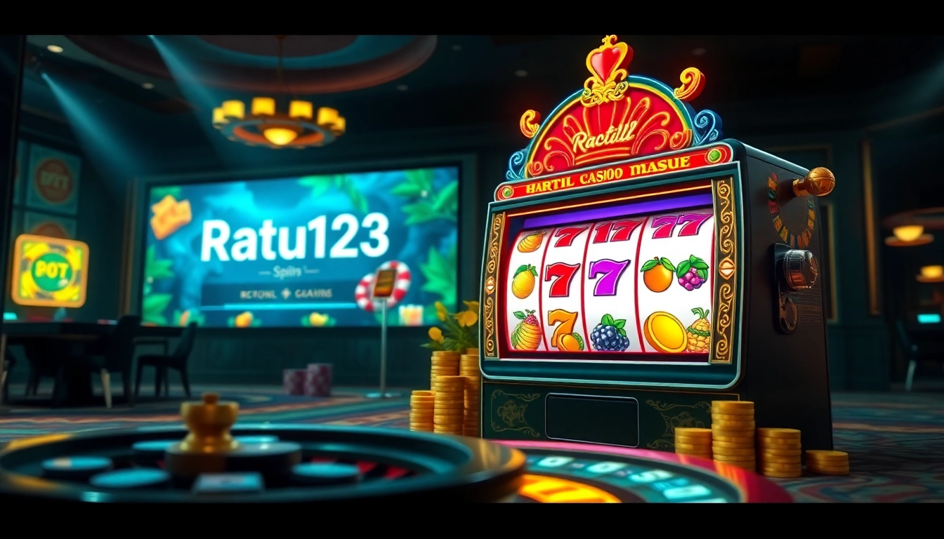 Rasakan permainan yang mendebarkan di Ratu123 dengan mesin slot canggih dan grafis yang menarik.