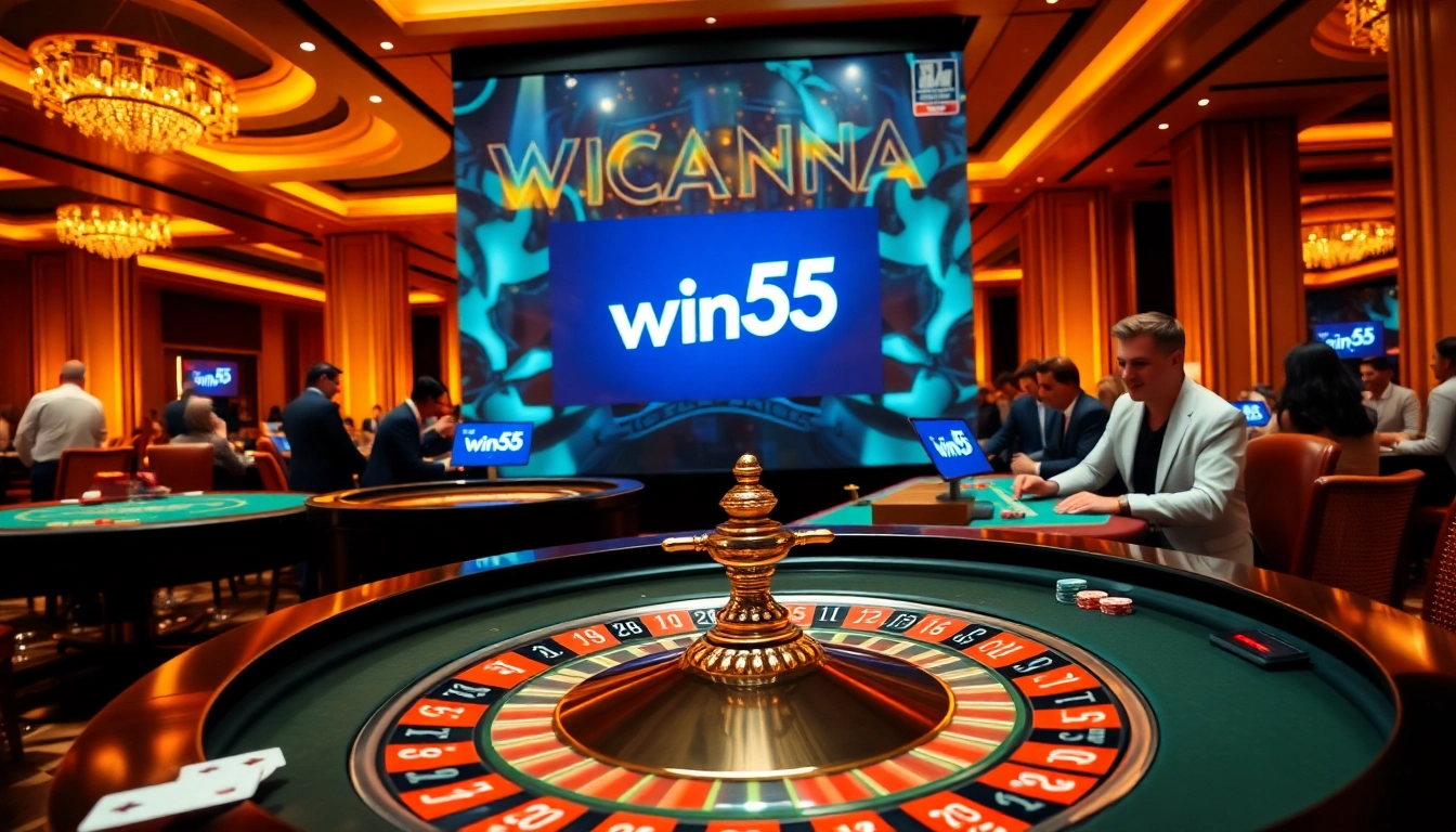 Experience thrilling gaming at win55 with vibrant roulette and professional dealers.