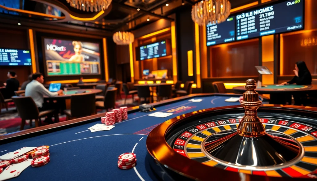 Engaging with the online platform of nhà cái uk88 during an exciting gambling session.