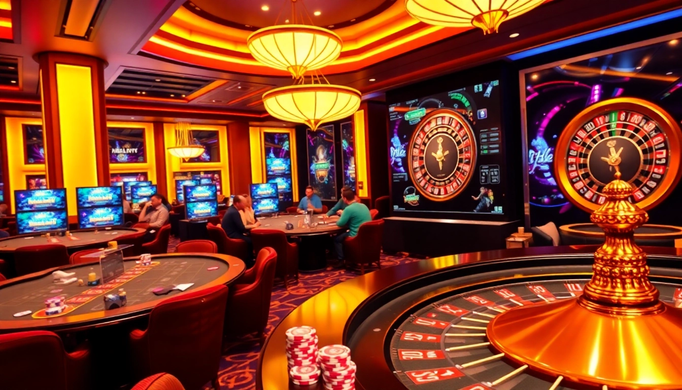 Experience the excitement of BK8Thai with vibrant casino gaming elements.