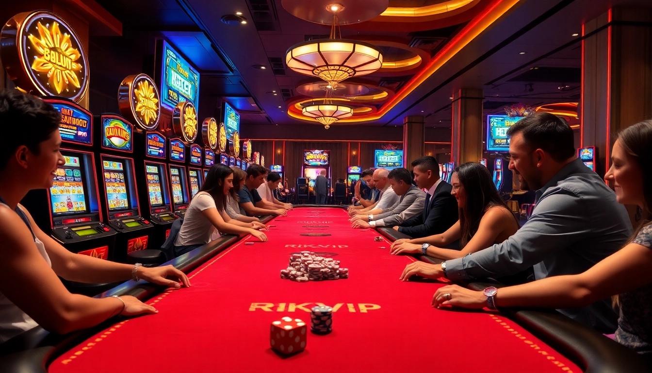 Experience the thrill of gambling at Rikvip with vibrant casino games and high-stakes excitement.
