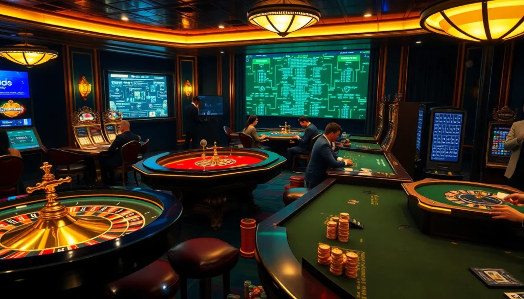 Engaging casino players immersed in high-stakes games, reflecting the hidden wiki world.