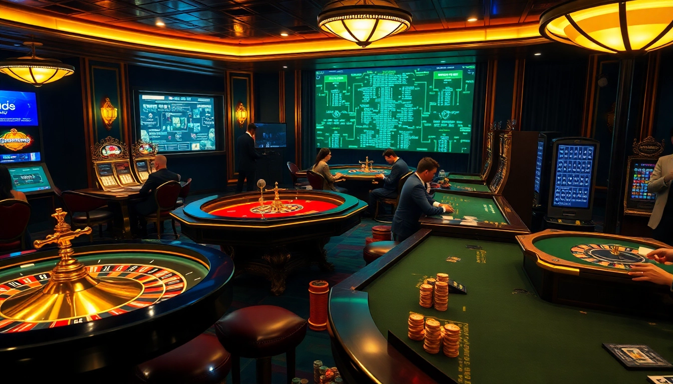 Engaging casino players immersed in high-stakes games, reflecting the hidden wiki world.