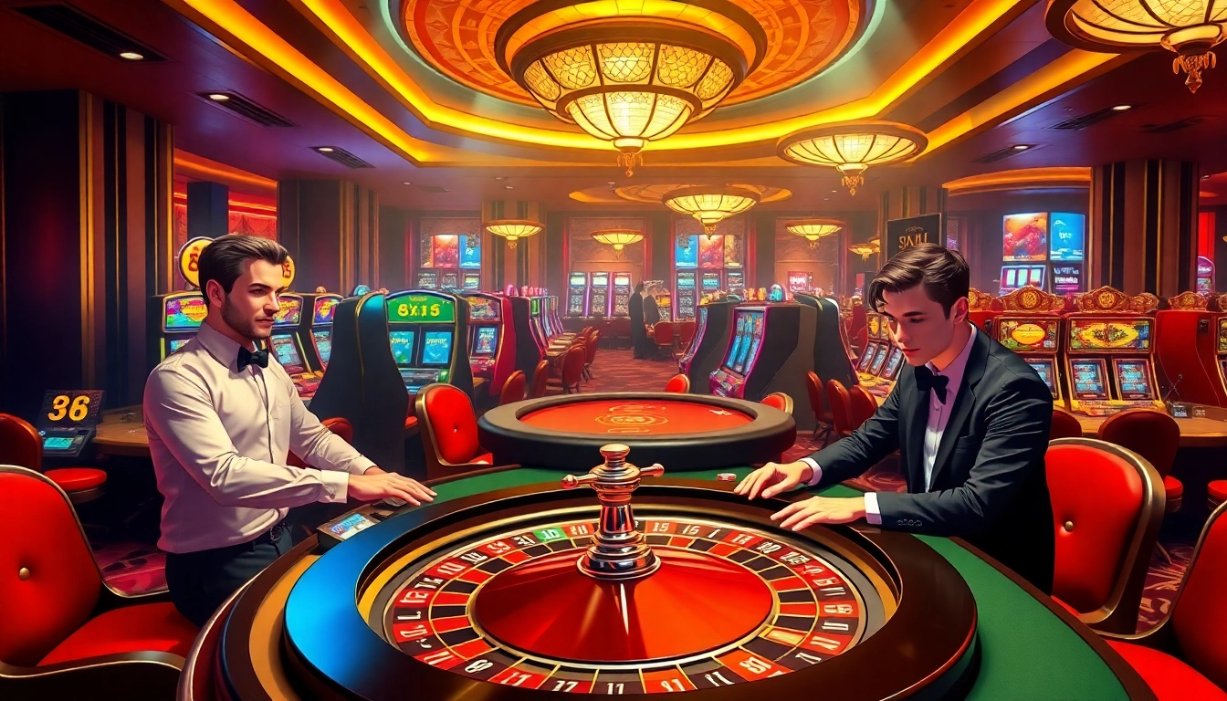 Experience the thrill of live gambling at 88xx with professional players at a roulette table.
